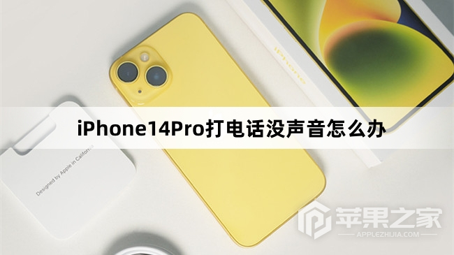 iPhone14Pro打电话没声音怎么办_iPhone14Pro打电话没声音解决方法  第1张