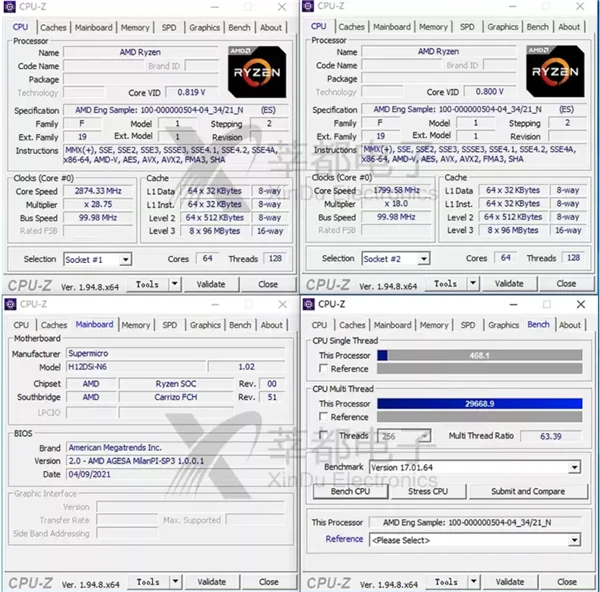 AMD EPYC™ 7702 AMD EPYC 7702：64核128线程，强劲性能震撼你的数据世界