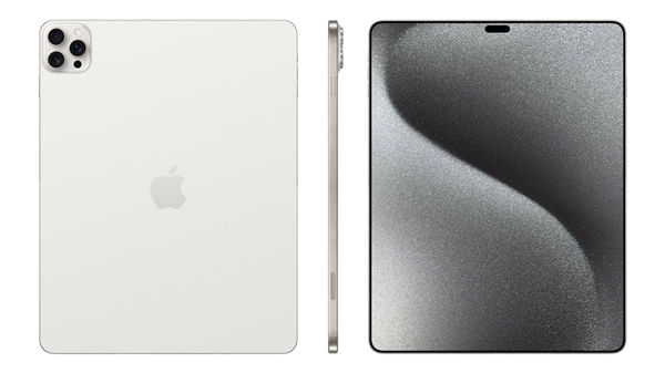 苹果史上最大号平板要来了！iPad Pro 14.1外观出炉：首次用上灵动岛  第2张