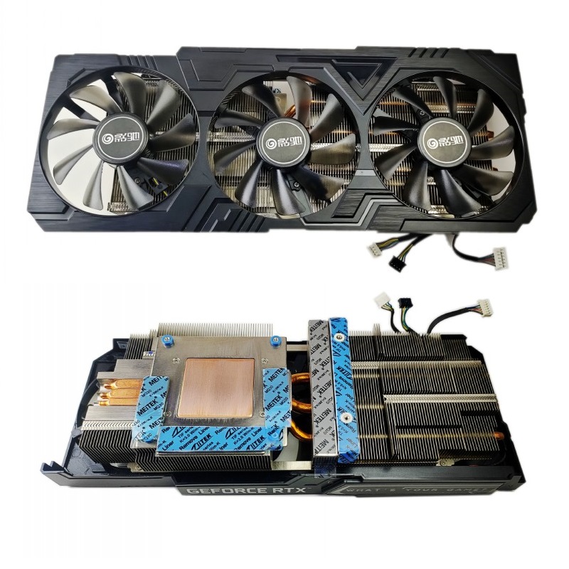影驰gtx1060大将散热器：散热不止于此
