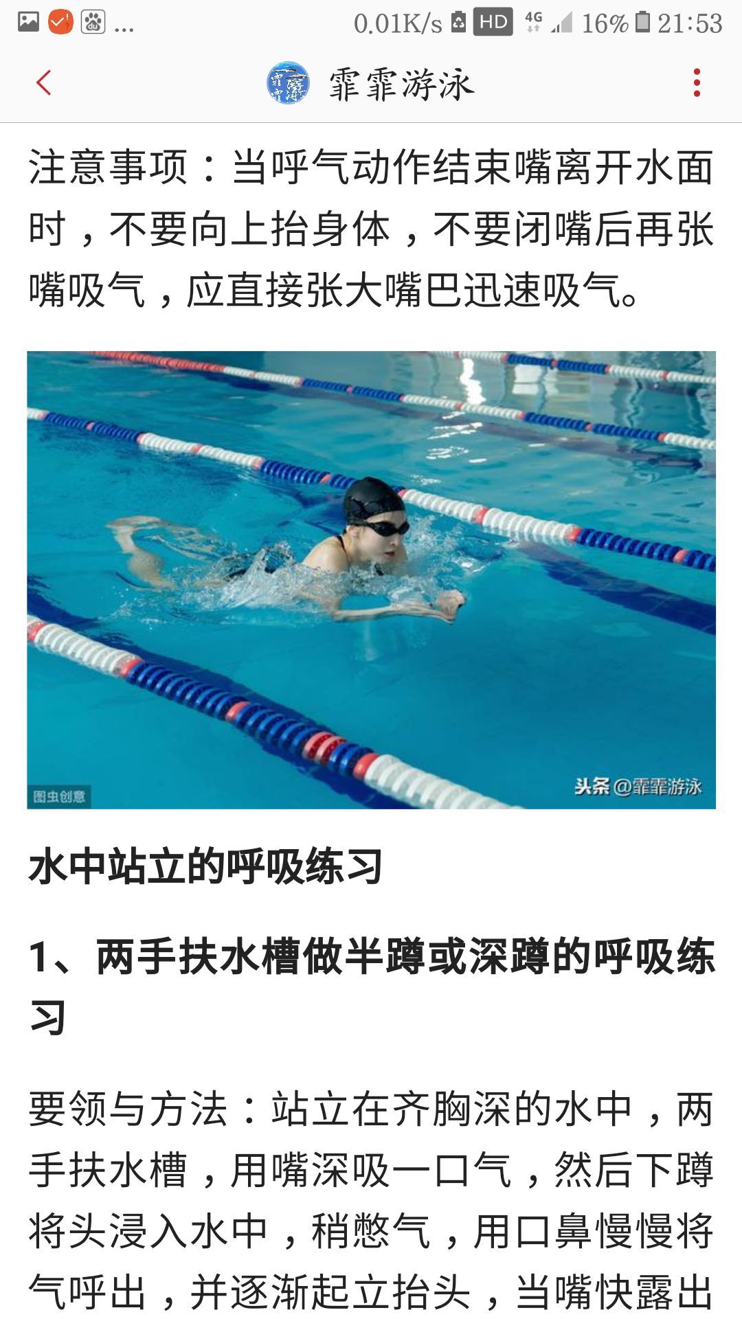 3个秘技助你成为游泳高手  第8张