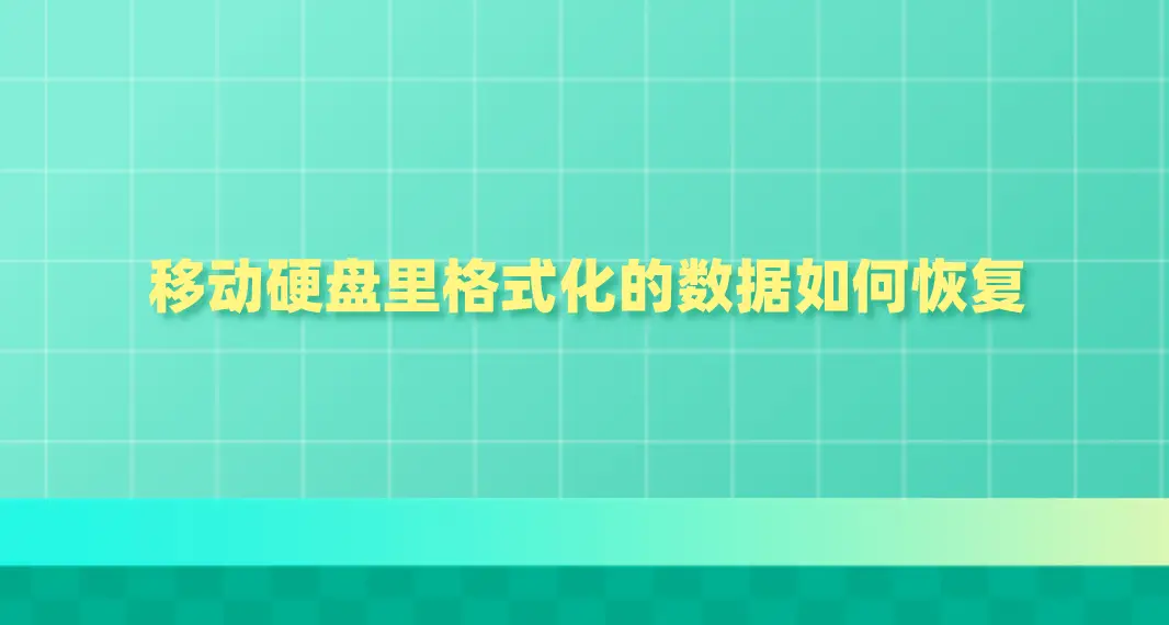 移动硬盘数据恢复：误删、格式化、病毒肆虐，数据何去何从？  第5张