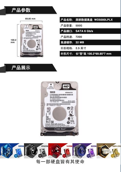 西数硬盘 西数硬盘闻名遐迩，性能稳定且多样，深入剖析其显著特性及品牌历史？  第4张