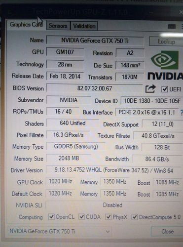 GTX 750显卡介绍：基本参数、性能特征及二手购买注意啥？  第5张