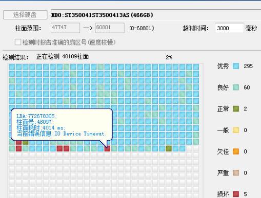 选择合适硬盘坏道检测软件，避免数据丢失和系统故障！HD Tune介绍  第8张