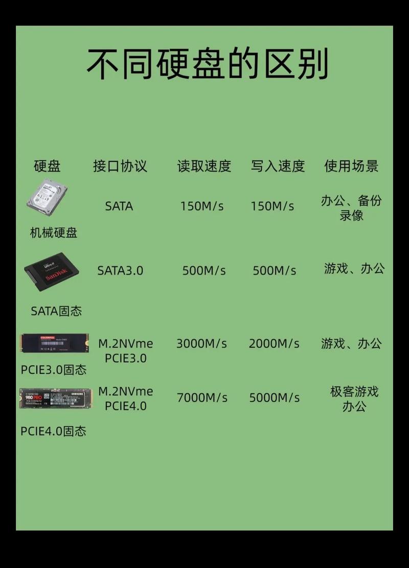 电脑硬盘与内存的区别：长期存储与临时存放的不同作用？  第10张