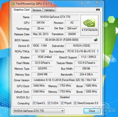 英伟达GTX770显卡性能分析：昔日焦点如今实用价值几何？  第5张