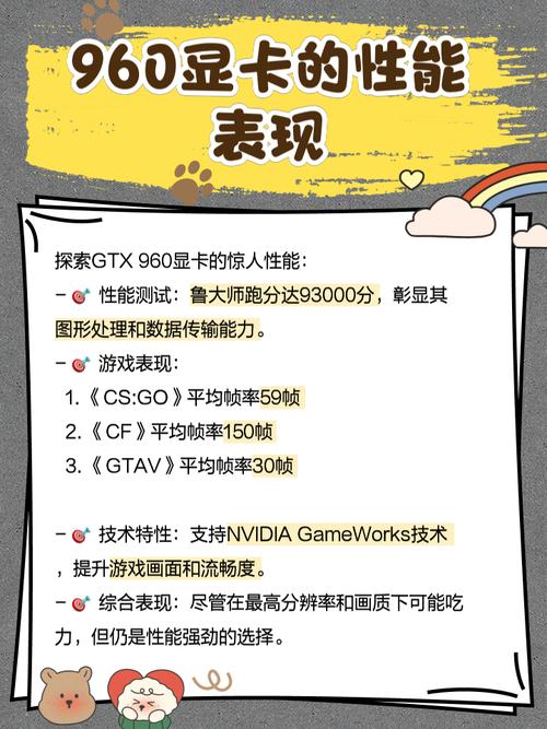GTX960M显卡超频指南：挖掘性能潜能，展现更佳表现  第4张