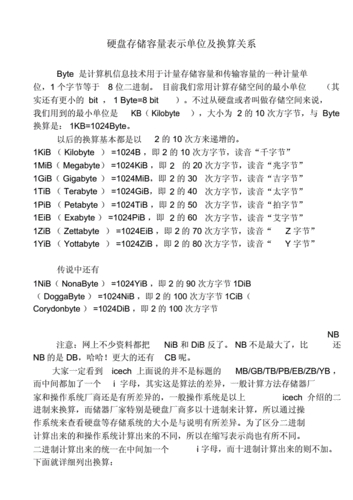 电脑存储关键看硬盘容量，你了解其单位换算及常见衡量标准吗？  第5张