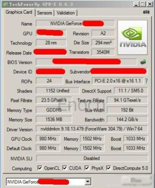 GTX660显卡声誉高，核心与显存参数如何影响性能？  第4张