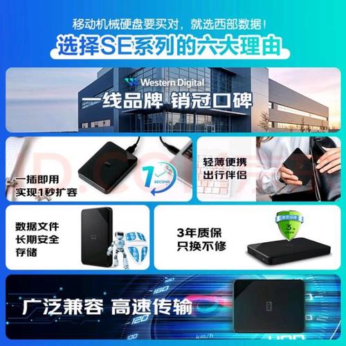 西部数据2T移动硬盘：大容量优势尽显，满足多样存储需求  第3张