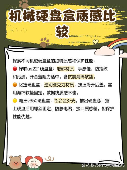 硬盘盒价格受多因素影响，如何按需选品牌与产品？  第3张