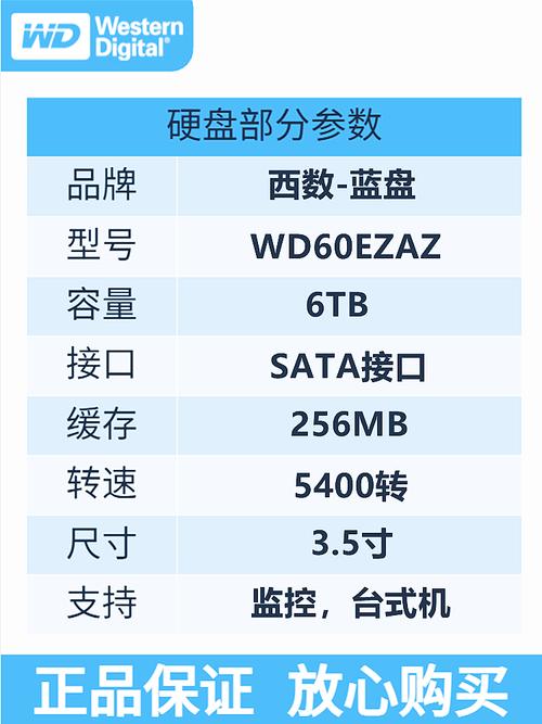 电脑硬盘型号有哪些？西部数据蓝盘性能及价格介绍  第5张