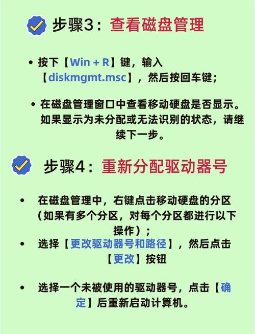 移动硬盘无法识别？莫急！检查连接状况有妙招  第3张