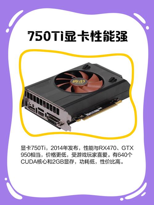 NVIDIA GTX750TI显卡性能出色，满足多样需求，但大型游戏稍显乏力？  第9张