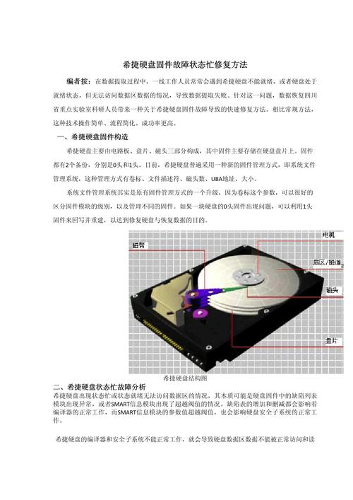 硬盘固件故障判断与修复要点，这些你都知道吗？  第3张