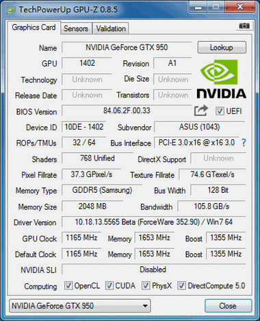 GTX950温度受关注，正常使用时待机及游戏温度情况如何？