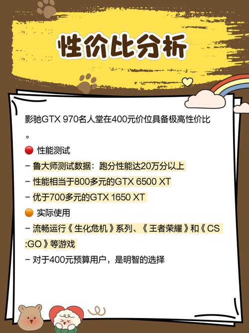 购买GTX970显卡要点全解析：市场现状与性能水平需关注