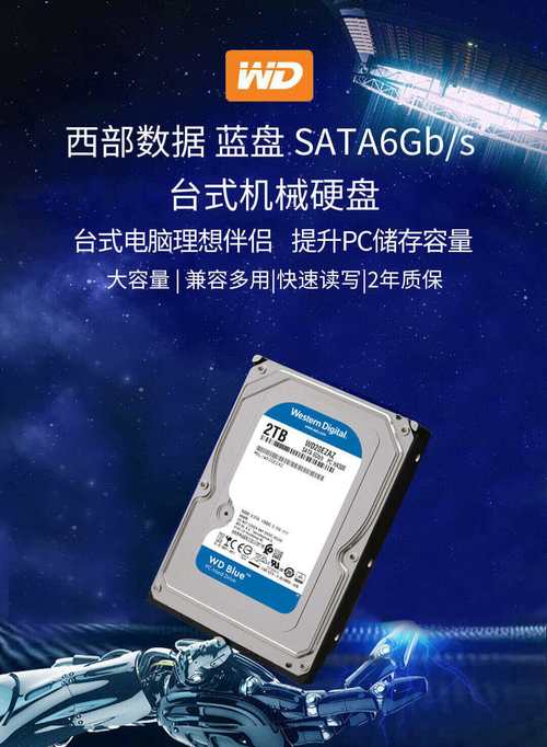 数据存储需求攀升，2T硬盘成关键！西部数据蓝盘如何？  第3张