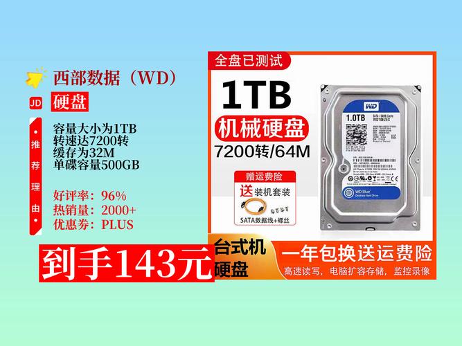 1T硬盘容量大揭秘！满足日常工作休闲存储需求  第6张