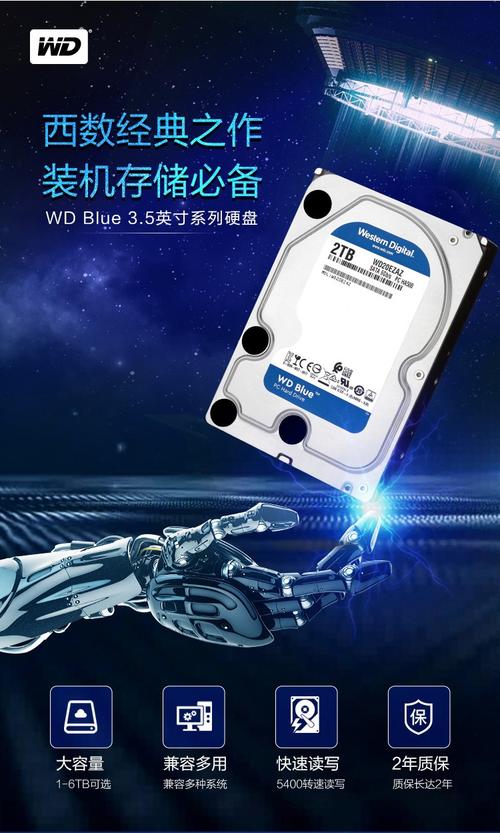 西部数据2T硬盘：大容量存储、多领域适用，你了解多少？  第5张