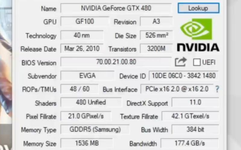 深入评测英伟达GTX480：昔日热门显卡的性能究竟如何？  第9张