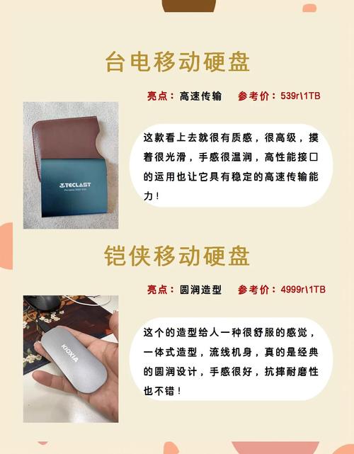 移动硬盘安装盘类型多样，选购要点有哪些？这些你都知道吗？  第4张