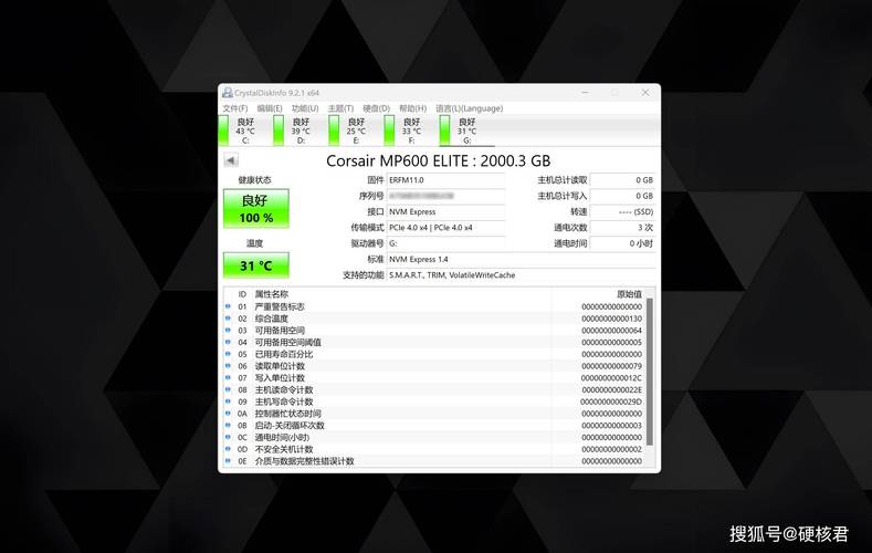 海盗船固态硬盘性能卓越，读写超棒，多任务处理超流畅