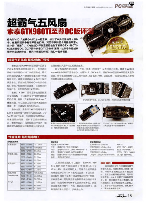 索泰GTX980Ti至尊OC显卡怎么样？多方面特点全解析  第5张