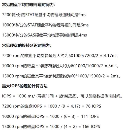 硬盘随机读取速度：评估性能的关键指标，如何影响系统运行？  第6张