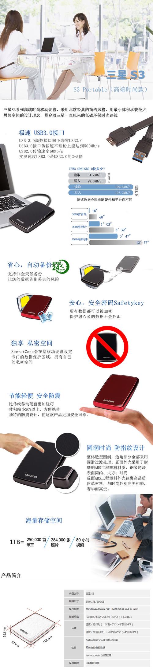 三星S3移动硬盘怎么样？从多维度详尽介绍其外观设计  第6张