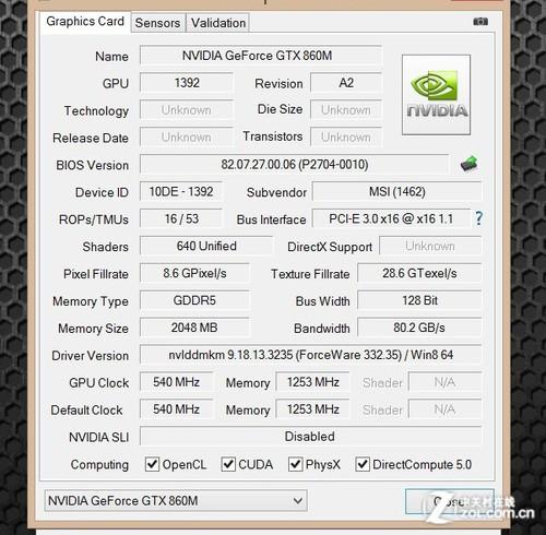 GTX 860M曾是笔记本标配显卡，如今从多角度详析其测试情况？