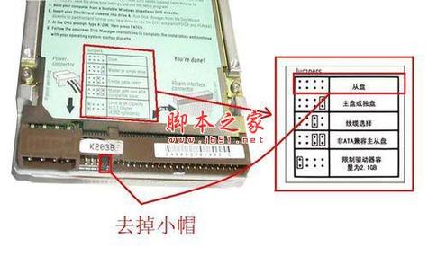 硬盘IDE接口图形详解：结构、连接方法及重要性