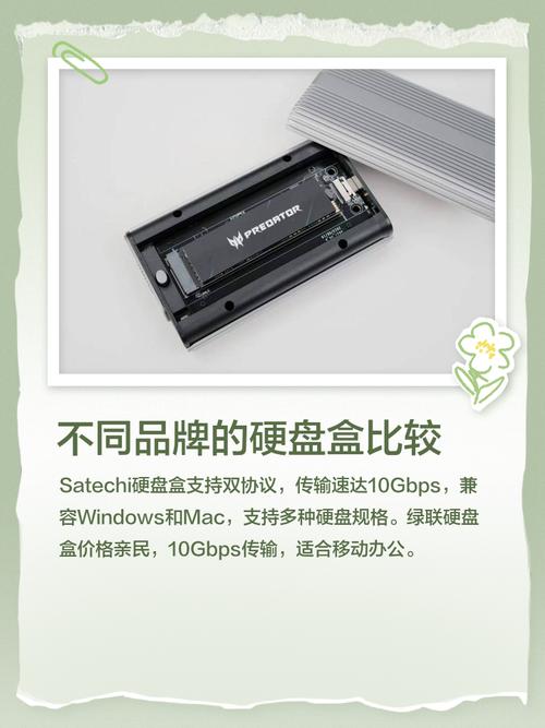 小巧硬盘盒功能全，尺寸优势明显，多场合适用  第7张