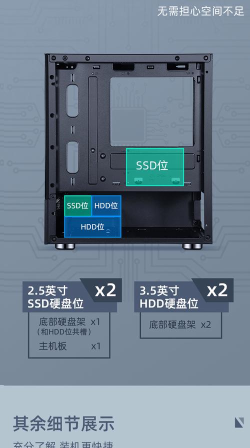先马机箱硬盘布局全解析，前置仓位的安装与散热优势有哪些？  第10张