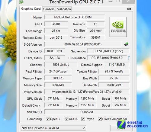 GTX780显卡性能卓越，配件关键，后续详述其详细信息  第6张
