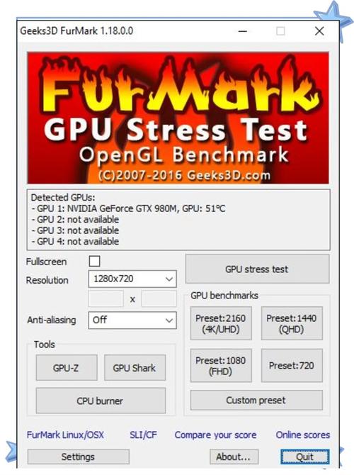 GTX1080显卡与Furmark软件结合评测，带你全面了解性能  第3张