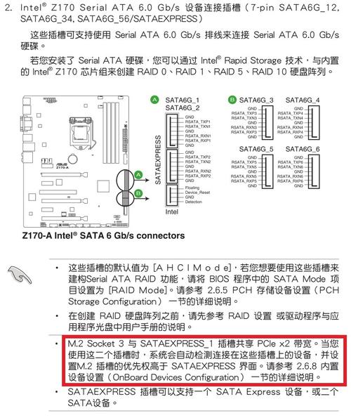 华硕Z170主板固态硬盘接口介绍，SATA3接口有何特点？  第3张