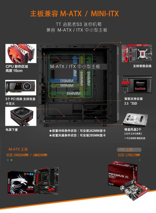 TT启航者F3机箱硬盘安装特点解析，满足多样存储需求  第9张