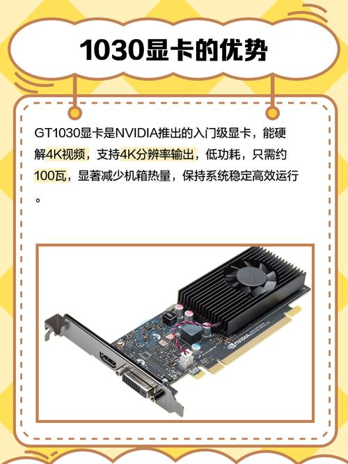 GTX系列显卡受青睐，深入探讨低能耗的GTX 1030有何魅力？  第8张