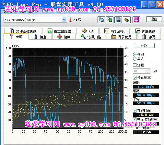 利用HD Tune软件检查硬盘接口，助你深入了解电脑硬件维护  第5张
