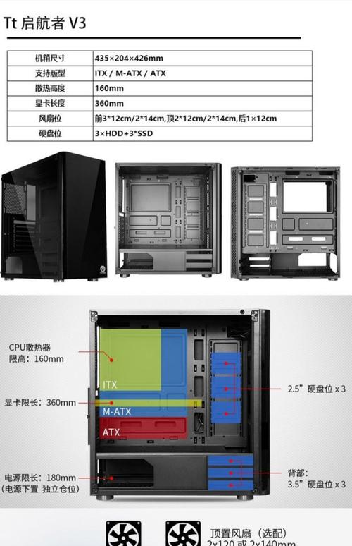 TT启航者S3机箱硬盘安装配置详解，能装几个3.5寸硬盘？  第3张