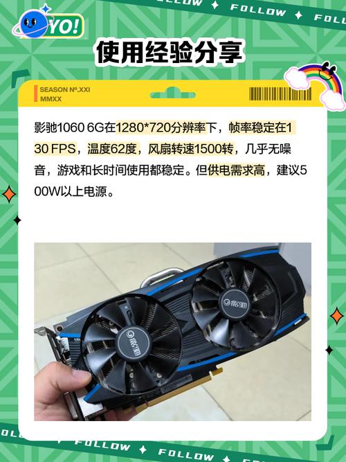 影驰1060 GTX显卡性能卓越，是游戏玩家的理想之选？  第3张