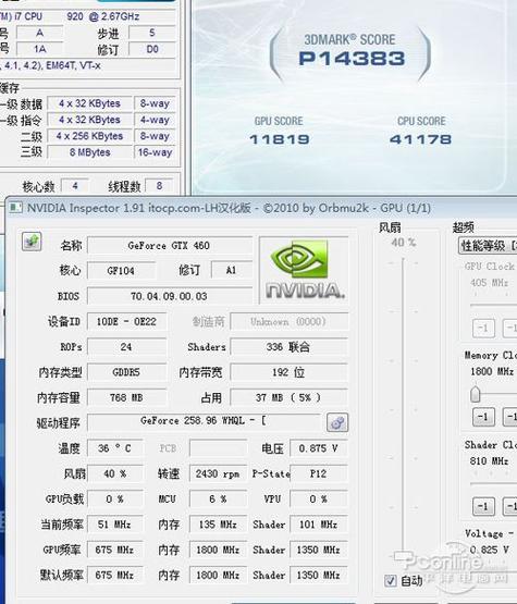 GTX460显卡超频指南：做好准备，释放额外潜能  第8张
