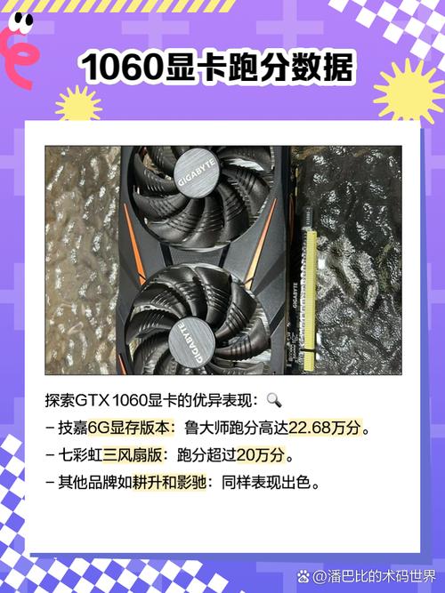 GTX1060显卡推出时间及性能跑分排名详细分析，你知道多少？