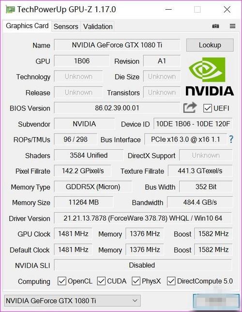GTX1080Ti显卡有多强？显存容量等参数决定其性能表现  第9张