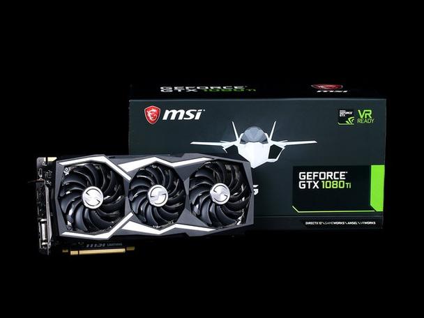 微星GTX1080闪电显卡，外观设计独特，散热空间充足  第8张