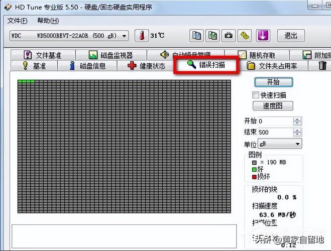 硬盘故障检测工具推荐！HD Tune软件如何助力预防数据丢失？  第9张