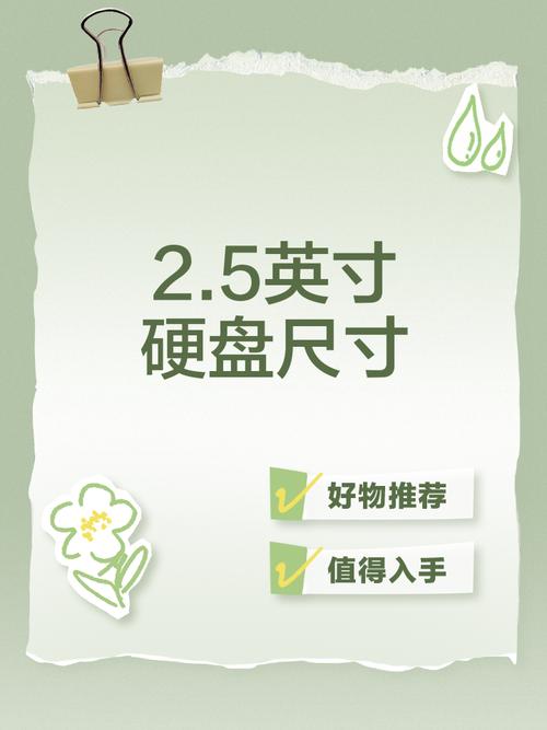 硬盘英寸知识大揭秘：常见尺寸及性能差异有哪些？